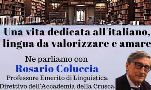 Rosario Coluccia: una vita dedicata alla lingua italiana