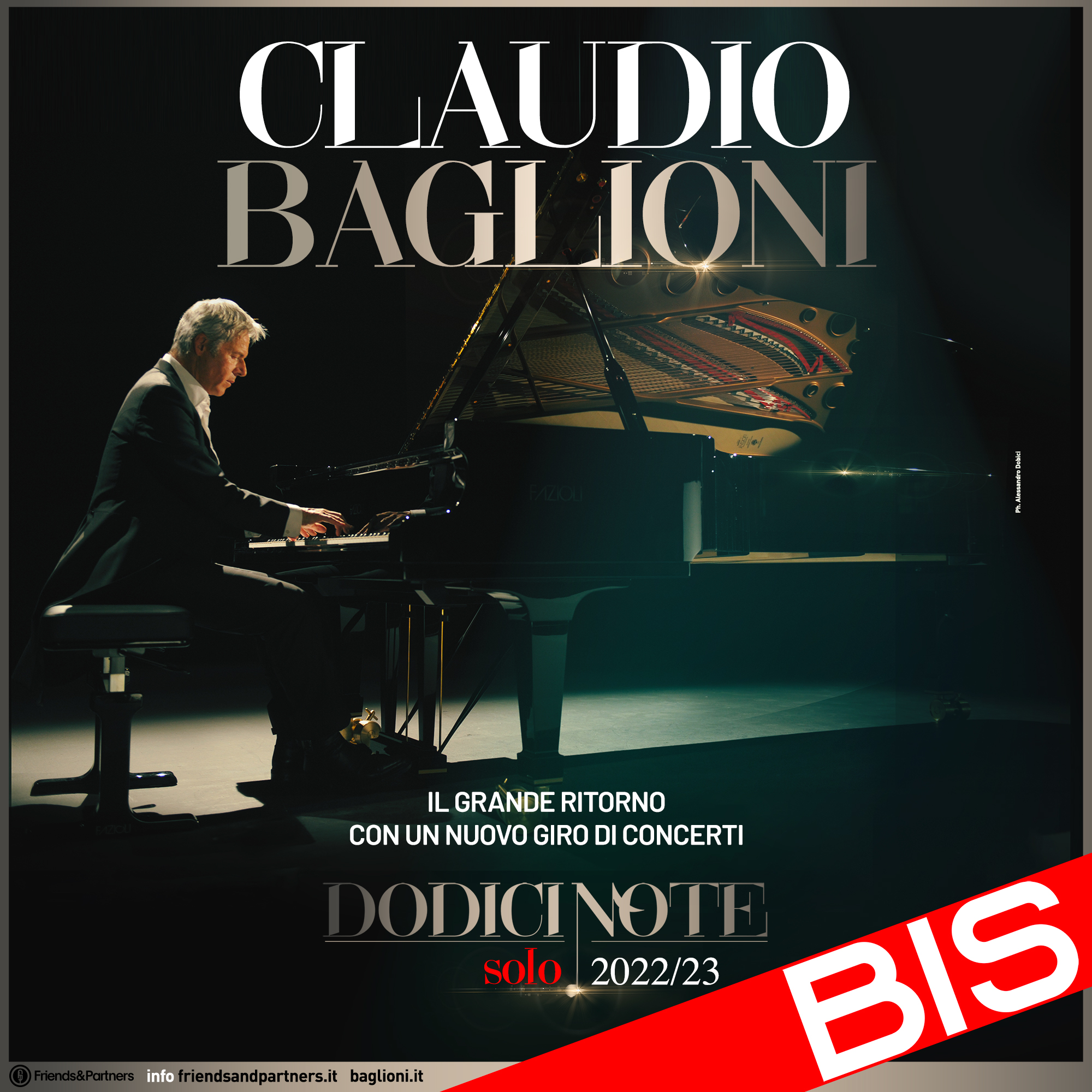 Claudio Baglio torna in Puglia. Ecco le date del tour