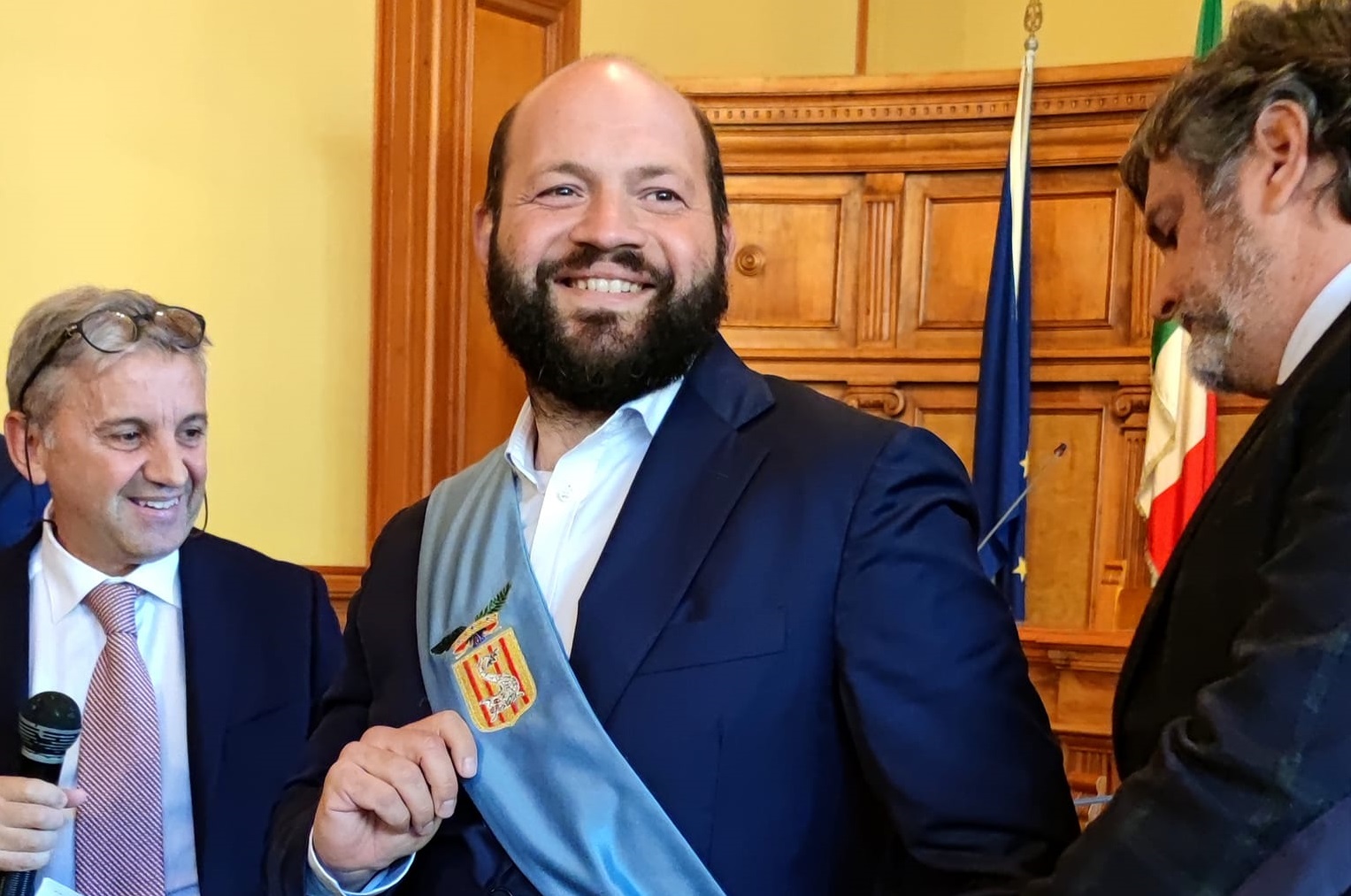 Proclamazione di Stefano Minerva a Presidente della Provincia di Lecce 