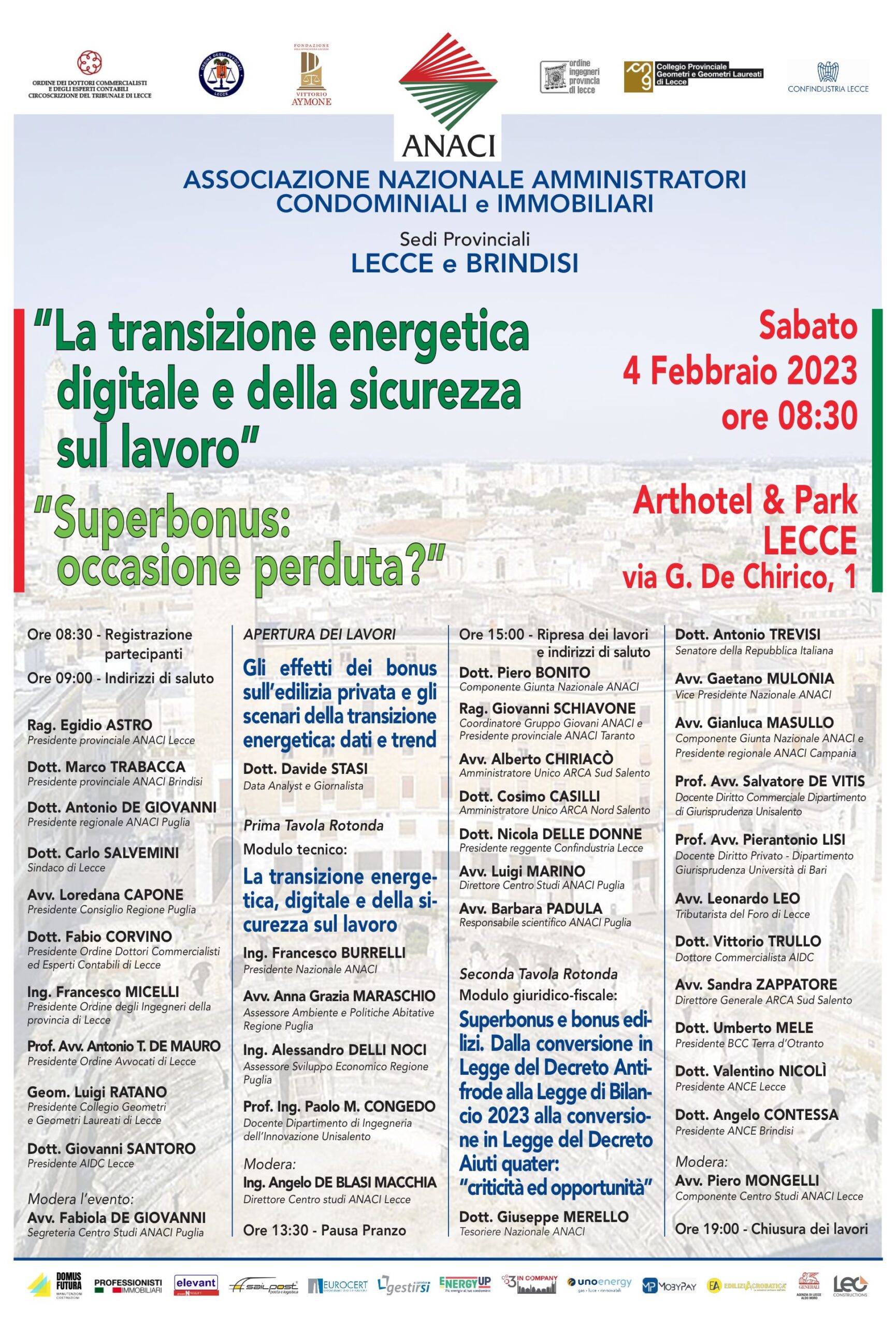 <strong>Esperti e tecnici a confronto sulla transizione energetica e sui bonus edilizi</strong>