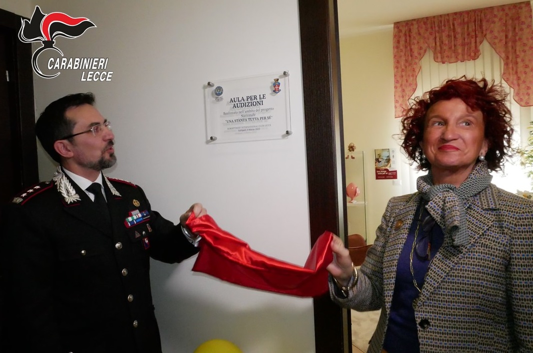 Inaugurata a Gallipoli “Una stanza tutta per sè”