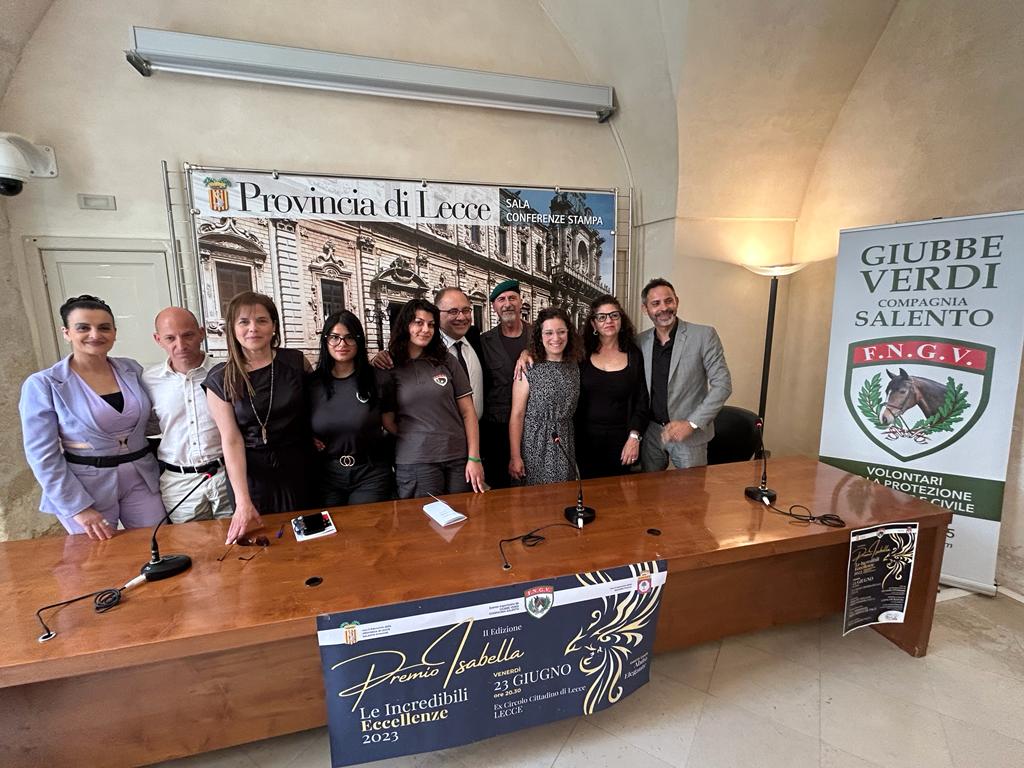 “Premio Isabella 2023, riconoscimento speciale a persone speciali