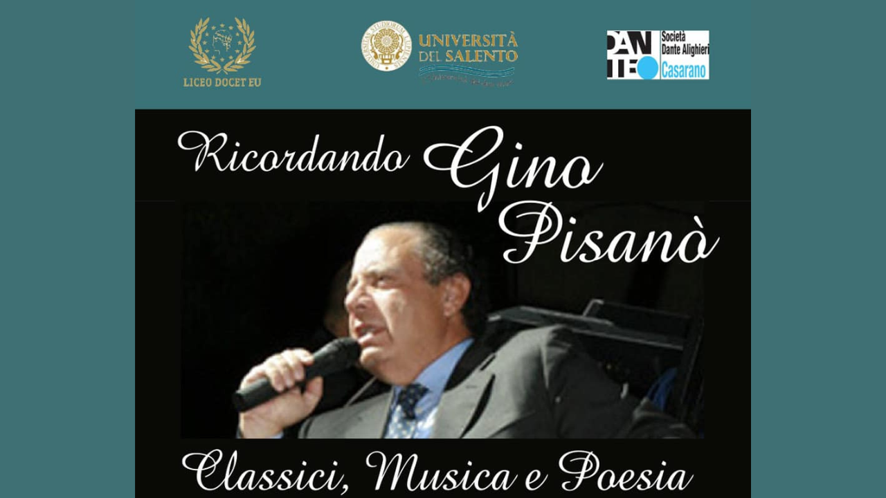 Casarano, giovedì la serata in onore del prof. Pisanò a dieci anni dalla scomparsa