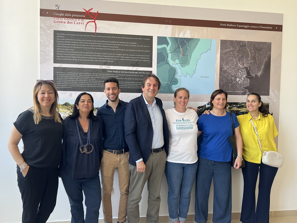Eva Buzo, traversata a nuoto Otranto-Vlore