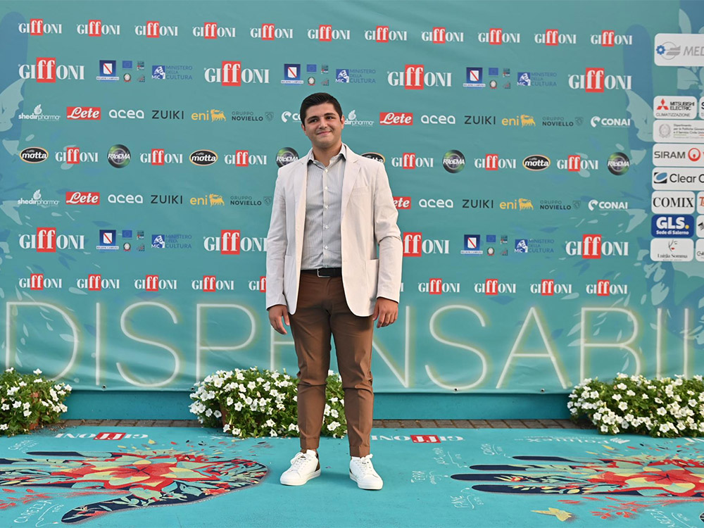 Giffoni Film Festival: incontro e premio a Mirko Cazzato