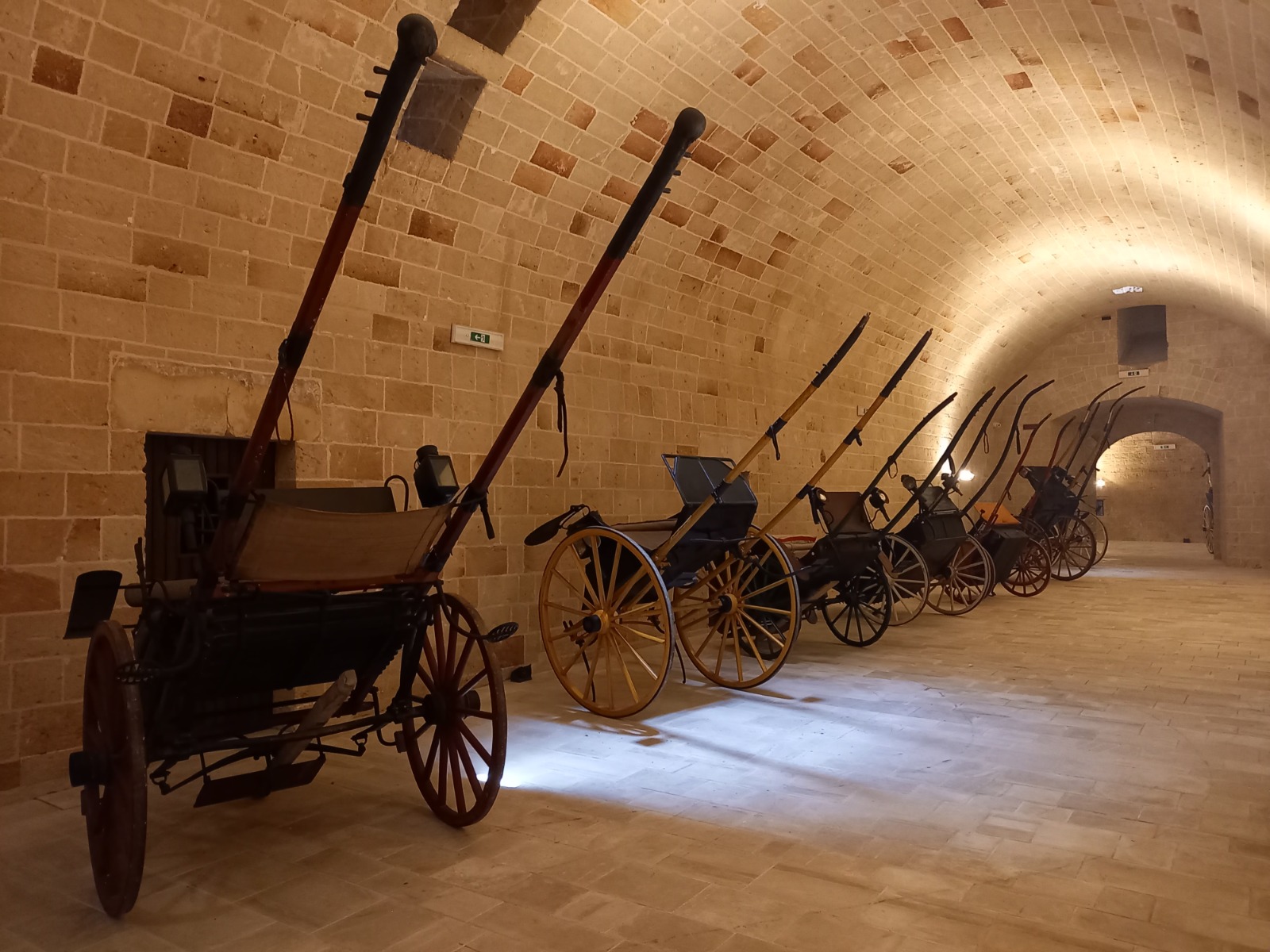 Nel 2024 nascerà al Castello di Copertino la Galleria della Carrozze