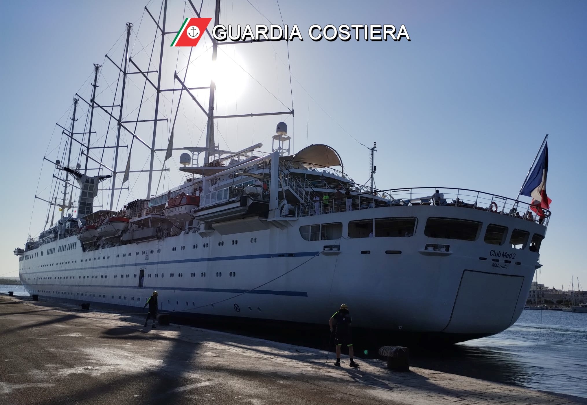 Sono due le navi da crociera a cui il porto di Gallipoli dà il benvenuto