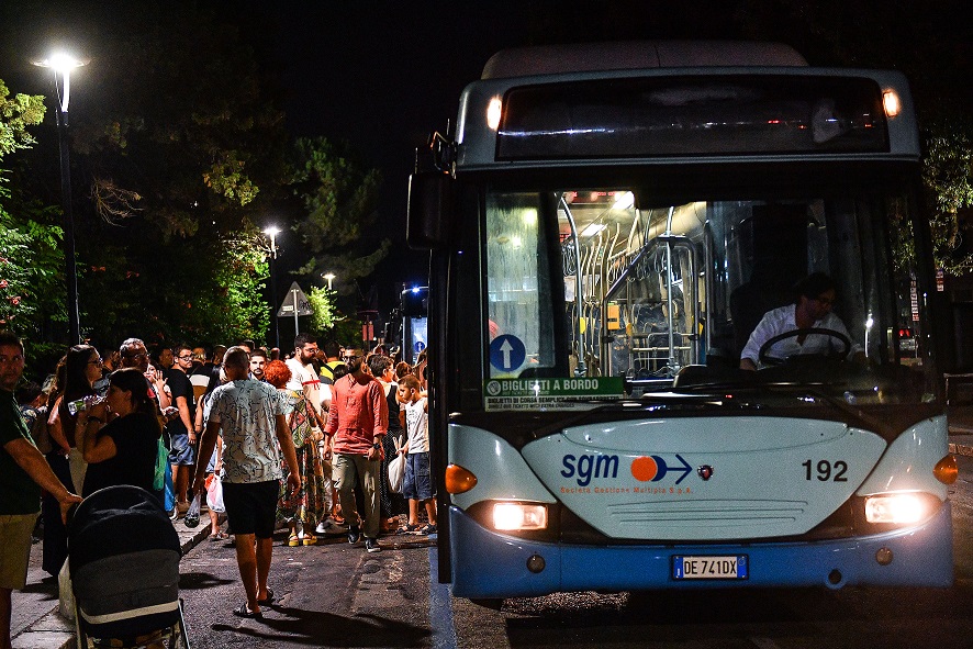Festa patronale, 33mila passeggeri sul trasporto pubblico nei tre giorni