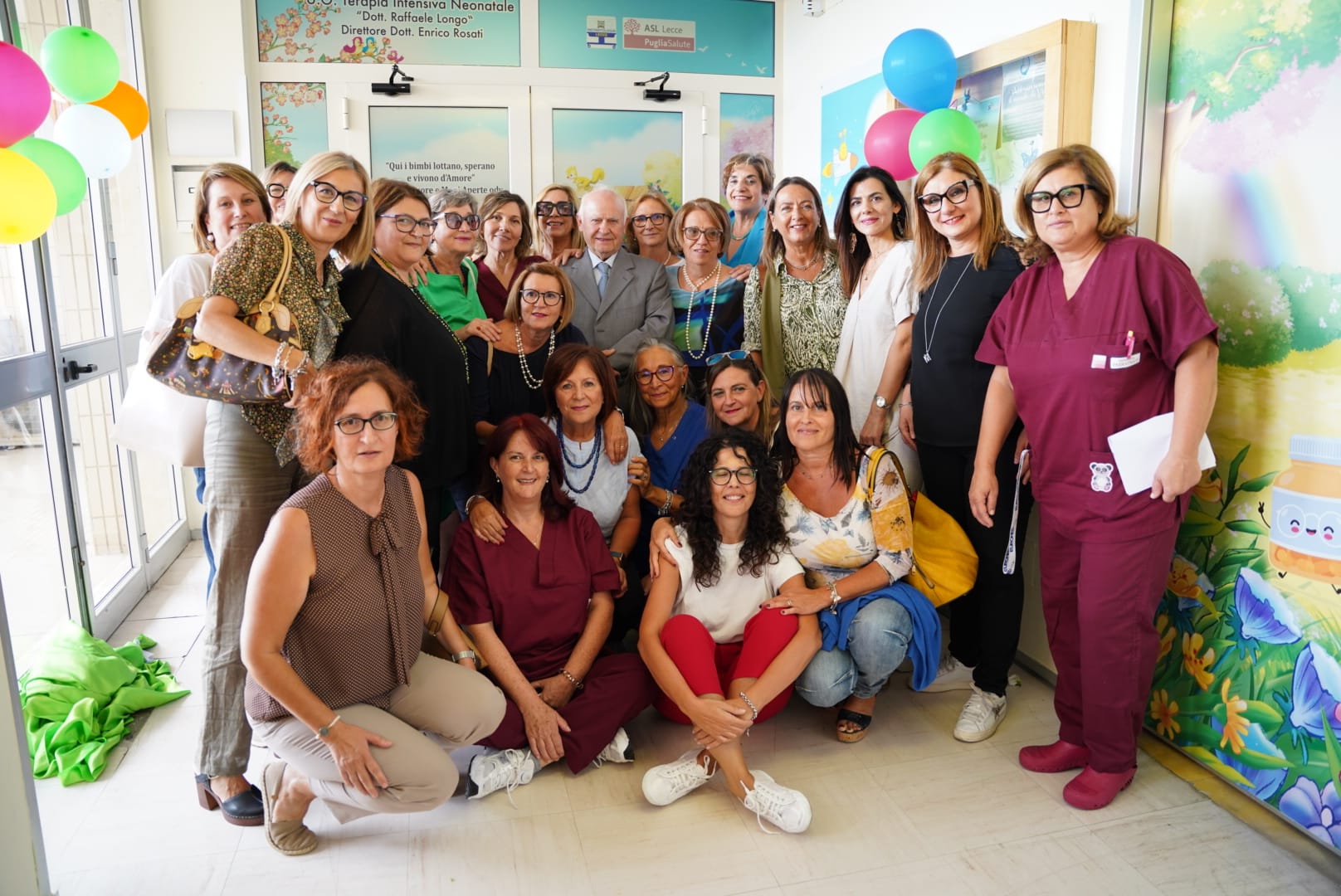 ASL Lecce: donazione ‘Cuore e mani aperte’ e intitolazione UTIN