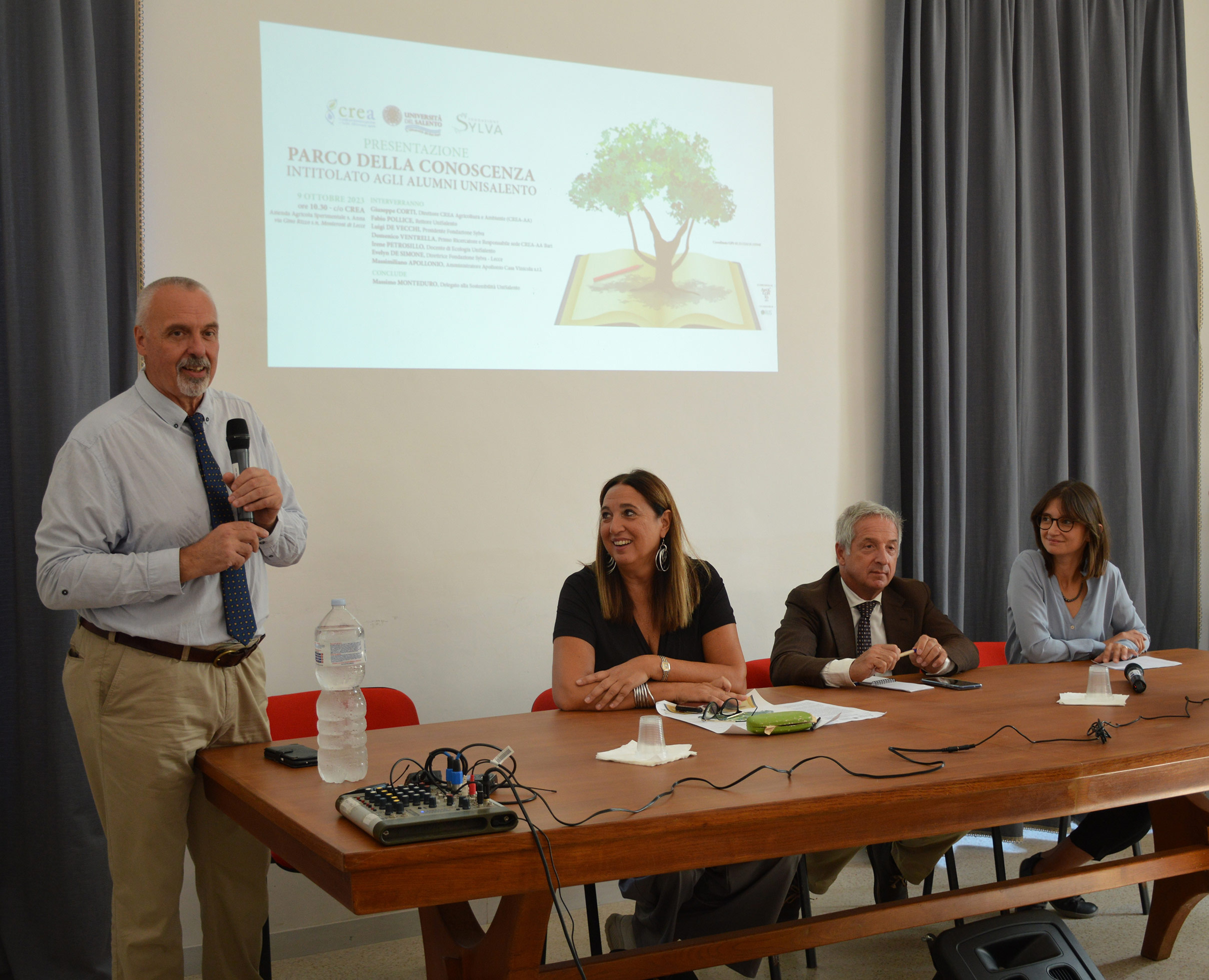 Parco della conoscenza: 842 nuove piante nel Salento