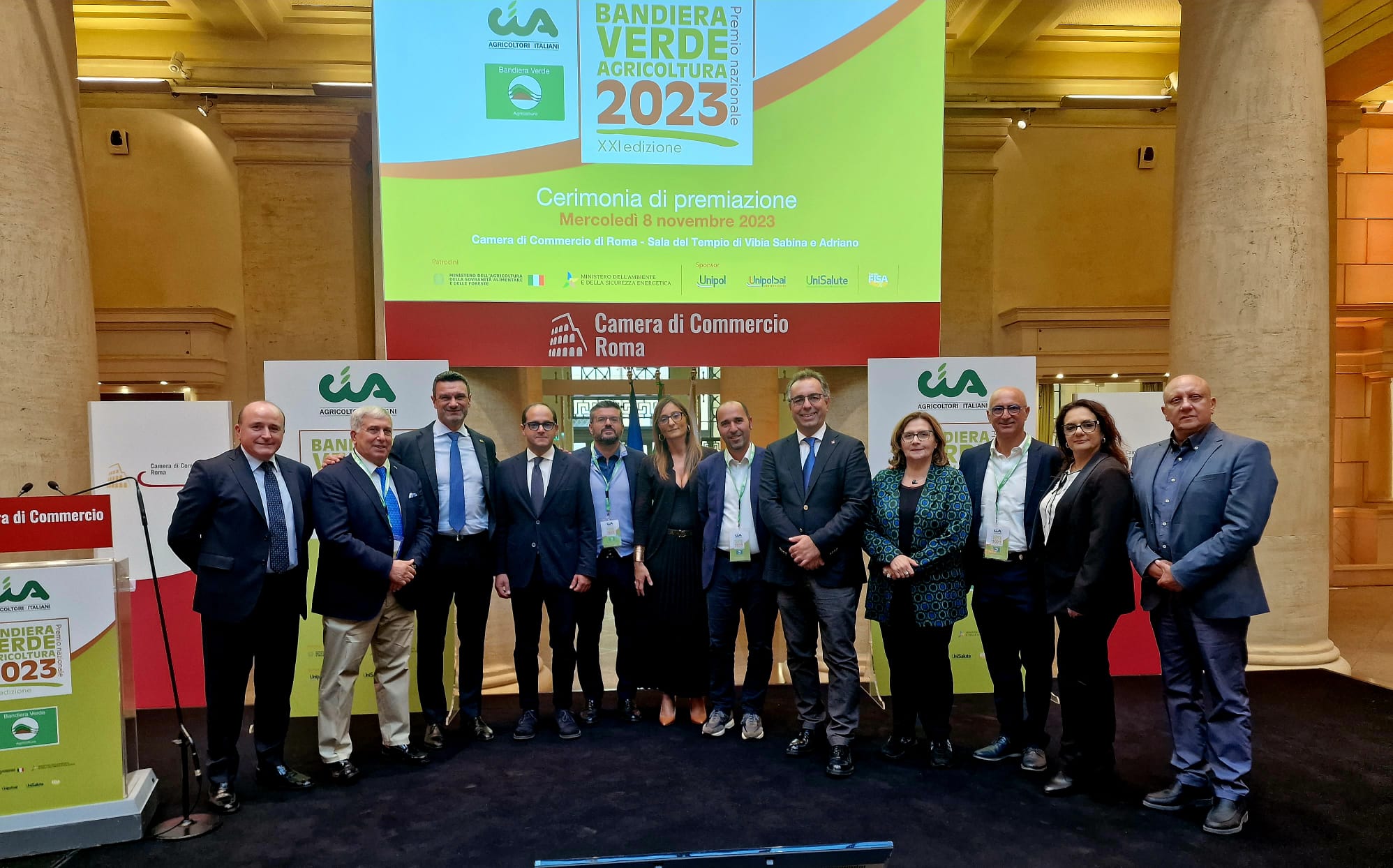 Bandiera Verde Agricoltura, CIA premia il sindaco di Caprarica 