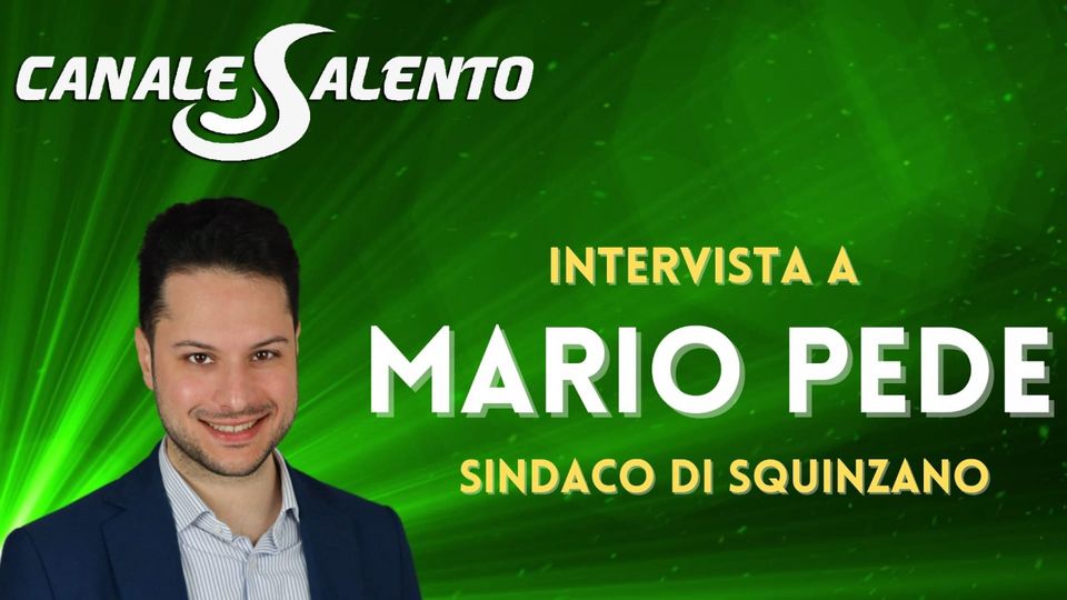 Il sindaco di Squinzano Mario Pede ospite di Osservatorio Comune