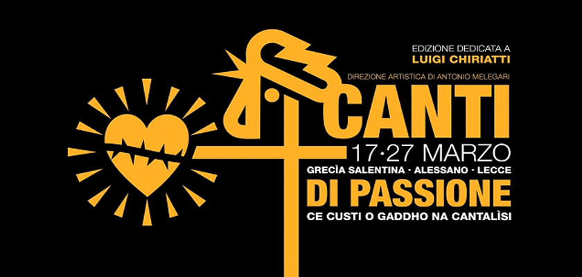 Canti di Passione dal 17 al 27 marzo tra Grecìa salentina, Lecce ed Alessano