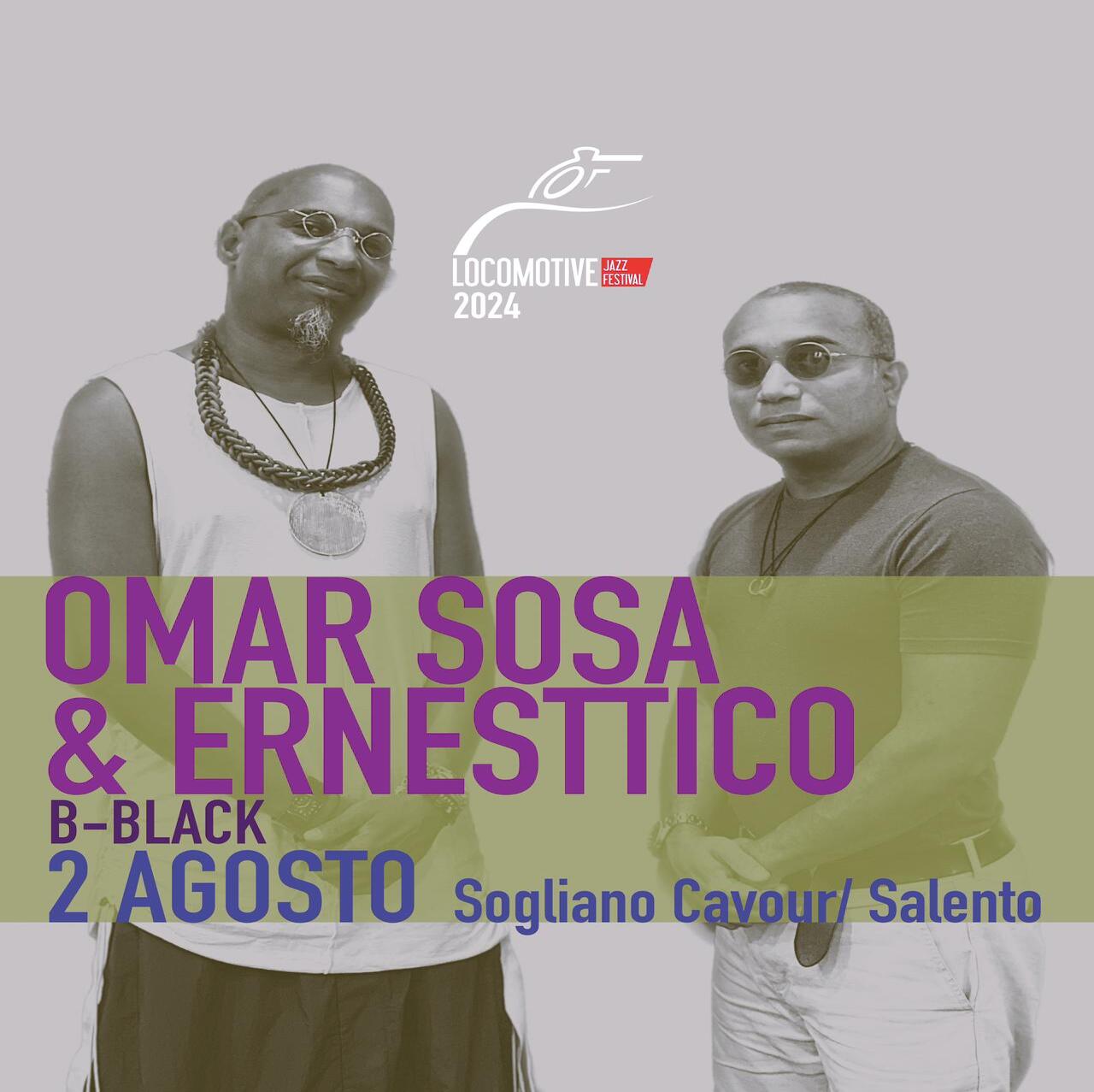 Un nuovo grande appuntamento del Locomotive Jazz Festival stasera con Omar Sosa e Ernesttico