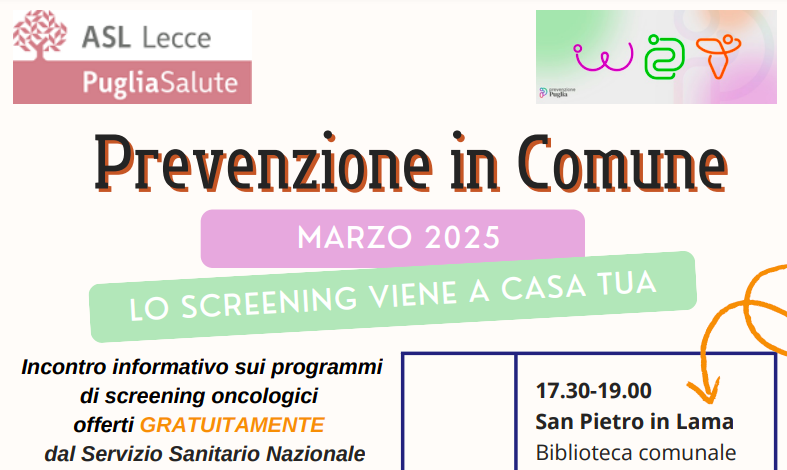 Prevenzione in Comune: appuntamento il 27 marzo a Sogliano Cavour