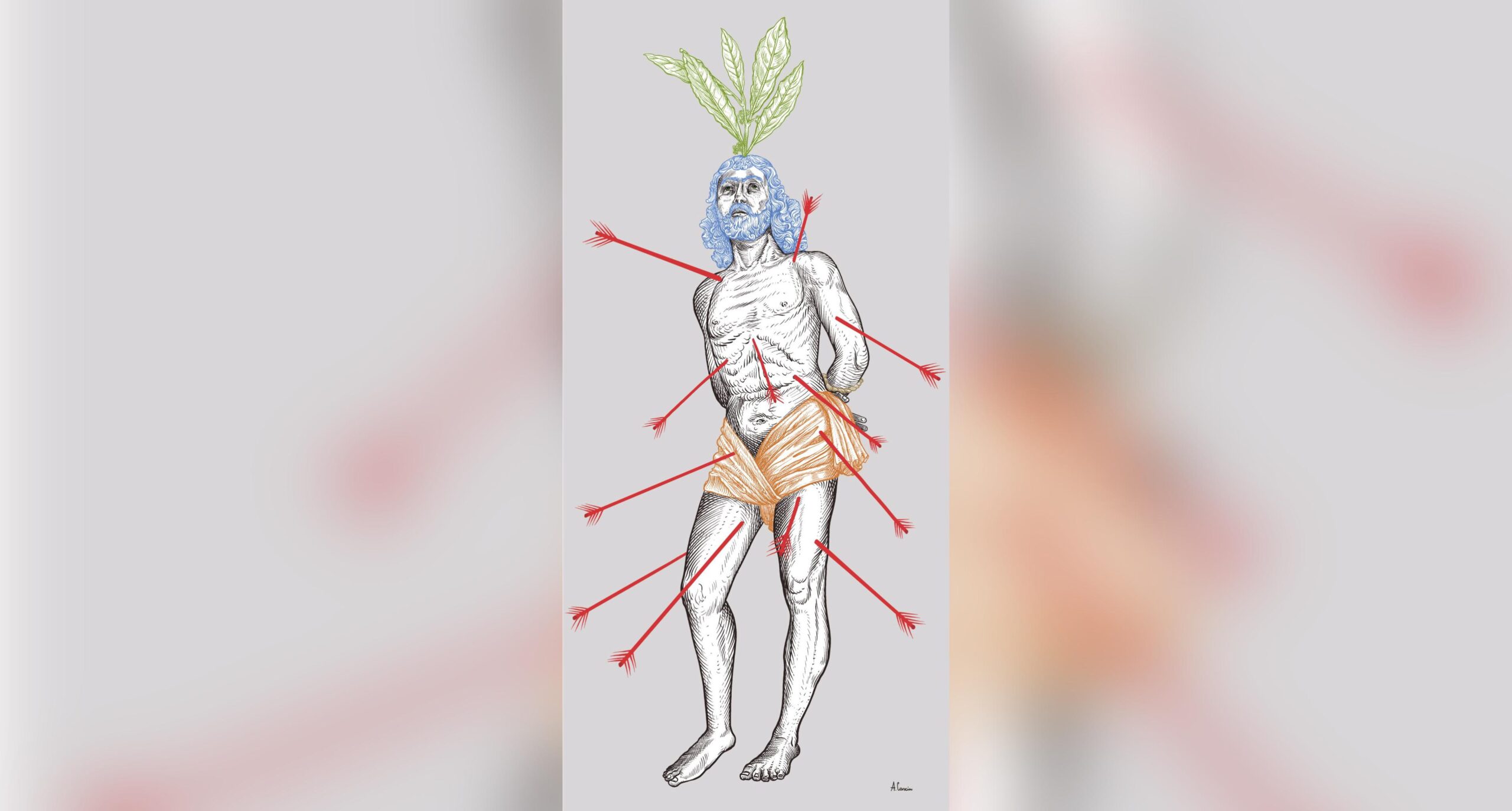 L’arte nel cuore di Racale con “San Sebastiano – Pop illustrations”
