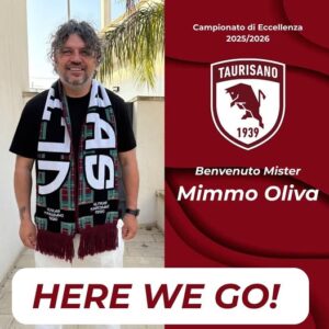 Mimmo Oliva nuovo allenatore del Taurisano